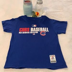 Majestic Chicago Cubs T Shirt size M,  MLB Authentic Collection